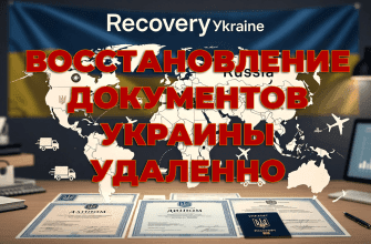 Восстановление документов Украины удаленно - пошаговая инструкция