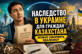 Наследство в Украине для граждан Казахстана: как оформить удалённо и без приезда