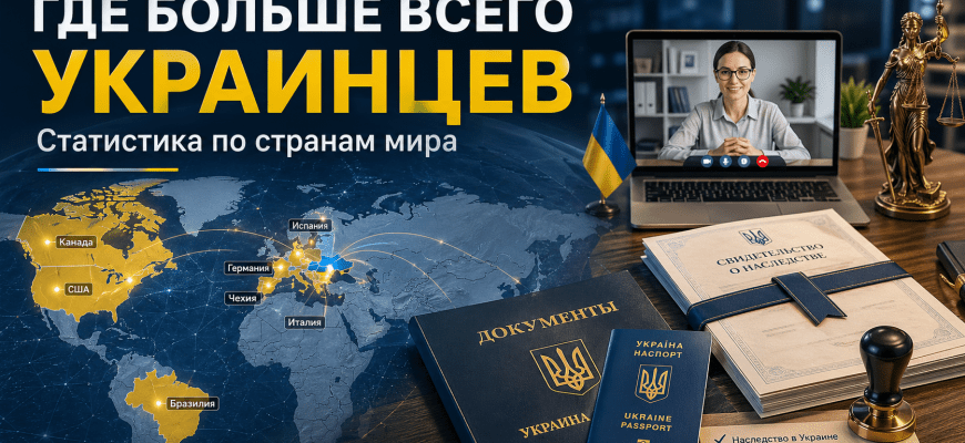 Украинцы за рубежом: где больше всего украинцев в мире по странам