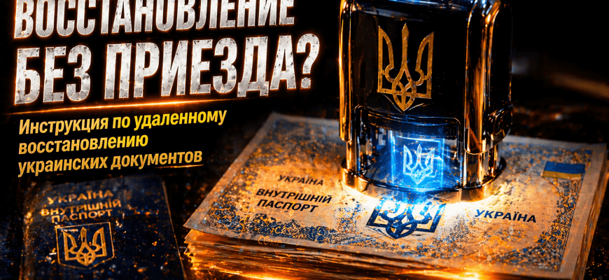 Восстановление украинских документов без приезда