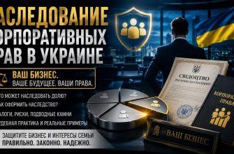 Наследование корпоративных прав в Украине — особенности и риски
