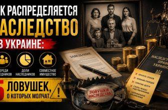 Наследство в Украине - как делится имущество и кто имеет первоочередное право