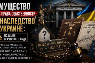 Верховный Суд Украины - наследство без права собственности не наследуется, дело 754/17144/24