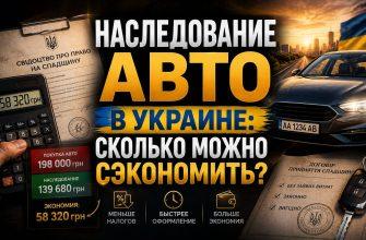 Документы на наследование автомобиля и калькулятор пенсионного сбора в Украине