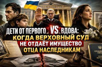 Дети от первого брака и вдова у нотариуса — наследственный спор