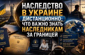 Оформление наследства в Украине дистанционно для наследников за границей