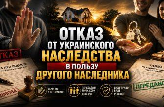 Отказ от наследства в пользу другого наследника — нотариус и наследники