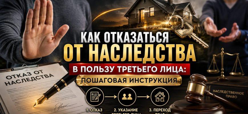 Отказ от наследства в пользу родственника — нотариус и наследники