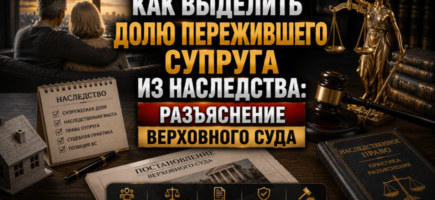 Доля супругов в наследстве — нотариус и документы