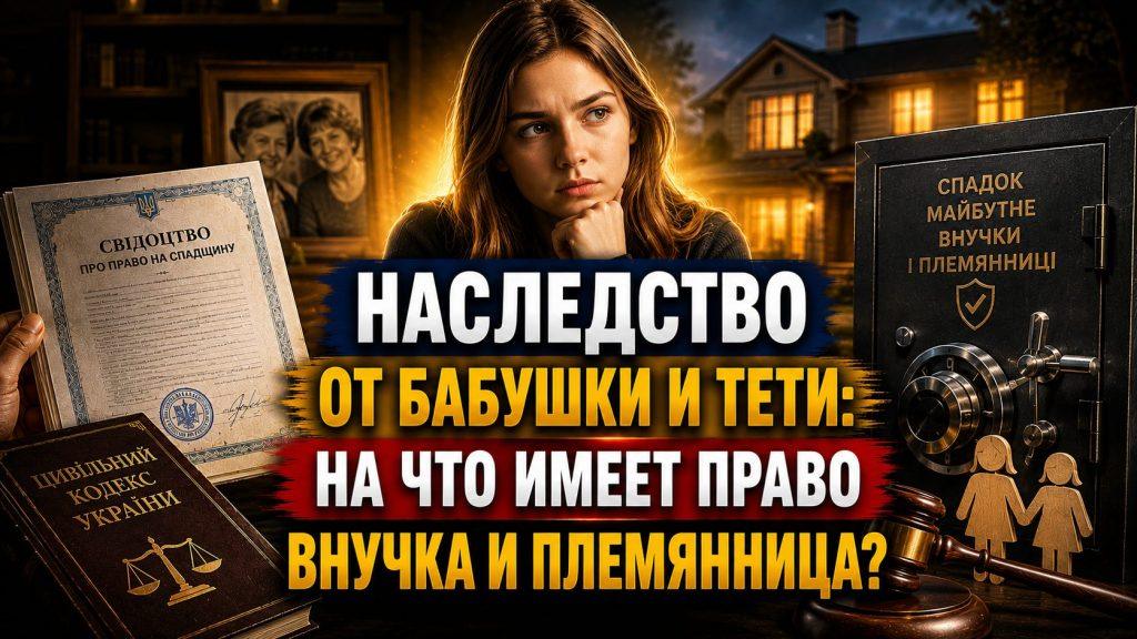 наследство бабушки для внучки, сестры и тети