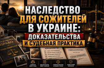 Наследство для сожителей — суд и документы