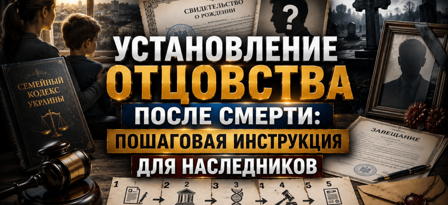 Признание отцовства после смерти — суд и документы