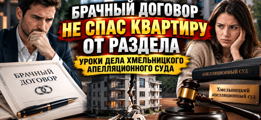 Раздел наследства и совместная собственность супругов в Украине